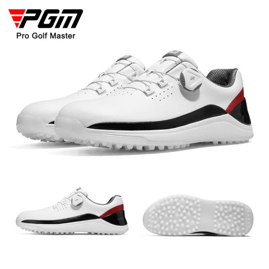 PGM XZ259 men synthetic leather golf shoes professional spike less golf shoe