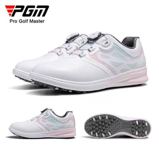 PGM XZ249 womens waterproof golf shoe popular microfiber leather golf shoes