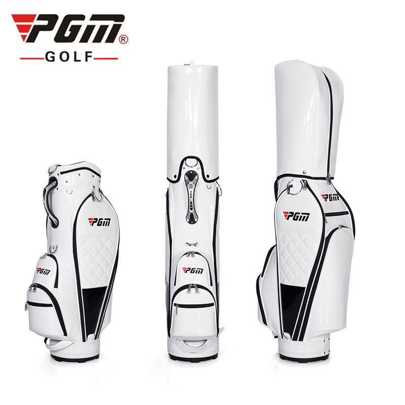 PGM QB084 ladies tour golf equipment caddy bag pu leather golf bag