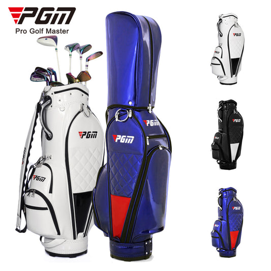 PGM QB084 ladies tour golf equipment caddy bag pu leather golf bag