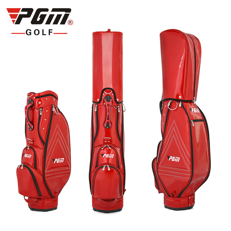 PGM QB085 wholesale 5 divider 14 way ladies golf cart bag blank custom waterproof golf bag