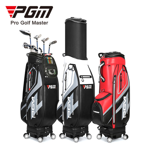 PGM QB099 wheel travel golf bag custom waterproof custom logo golf bag