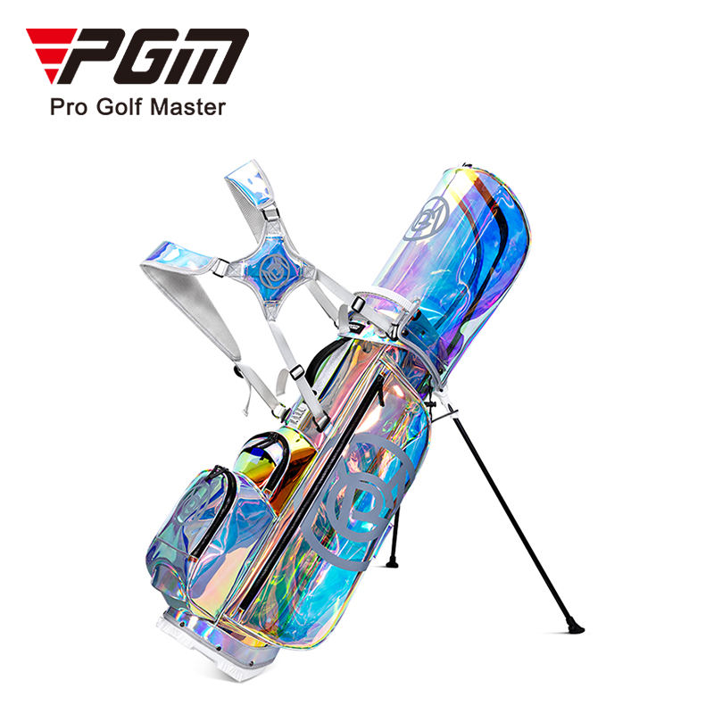PGM QB131 ladies light portable transparent carry stand golf bags for men