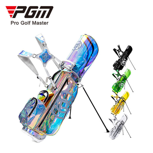 PGM QB131 ladies light portable transparent carry stand golf bags for men