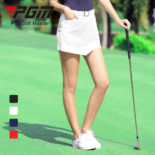 PGM QZ068 womens golf apparel skirts breathable custom golf skirt ladies