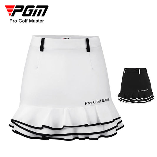 PGM QZ080 summer golf wear skirt women sports tennis golf skirt with pockets