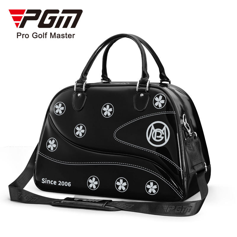 PGM YWB042 TPU golf clothing bag large capacity golf boston bag with shoe