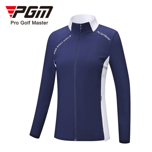 PGM YF513 ladies long sleeve golf coat casual white golf jacket