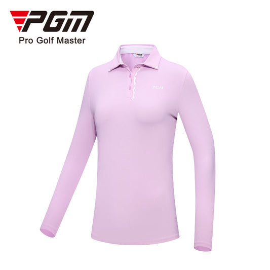 PGM YF537 winter long sleeve golf polo shirts polo shirt 2023 women fashion golf polo