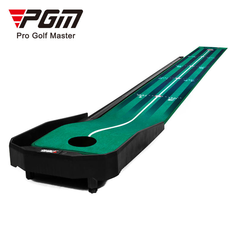 PGM TL025 adjustable slope putting training mat ball-rollback mini putting mat golf