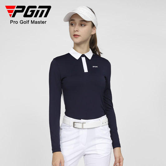 PGM YF540 custom logo blank golf t shirt polo golf polo shirts for women