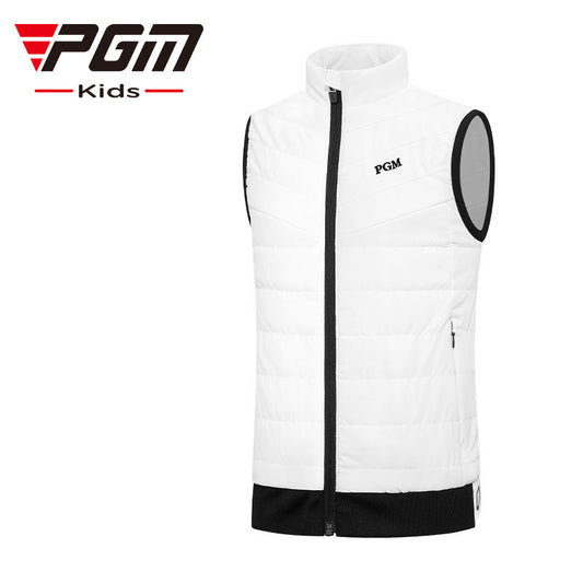 PGM YF512 junior winter golf jacket polyester girl sport golf vest