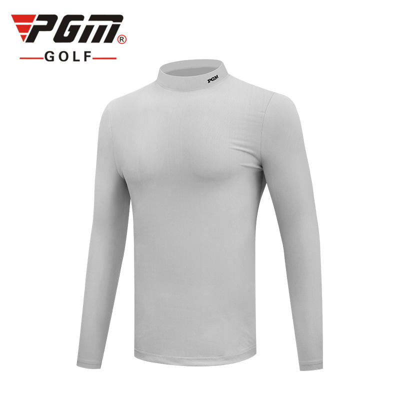 PGM YF388 mens long sleeve golf shirt custom logo oem branded golf shirt
