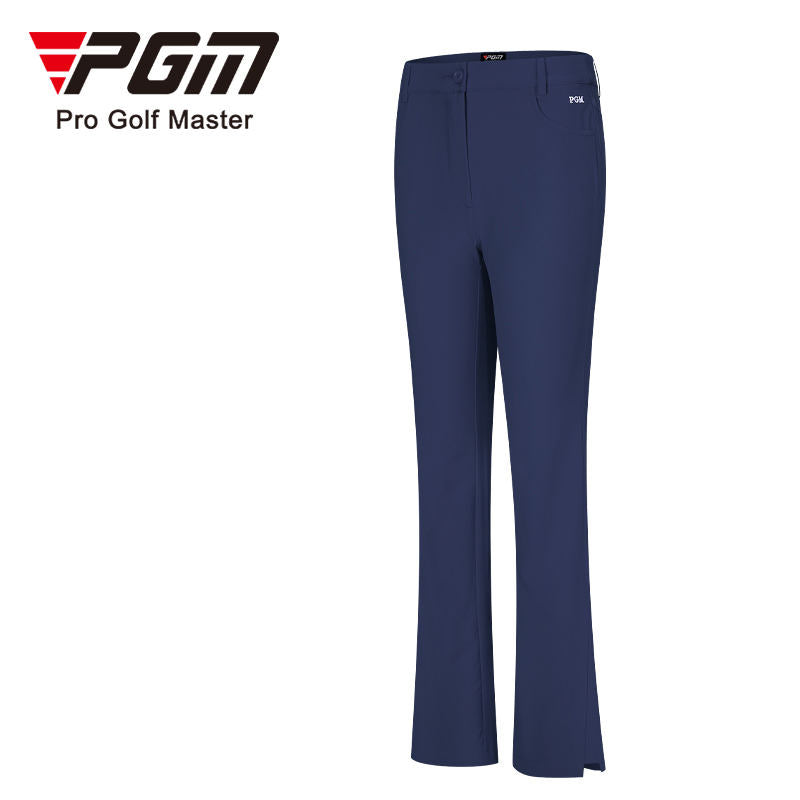 PGM KUZ144 women long golf pants polyester black golf pants