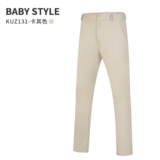 PGM KUZ131 custom polyester golf pants men stretch mesh breathable golf pants