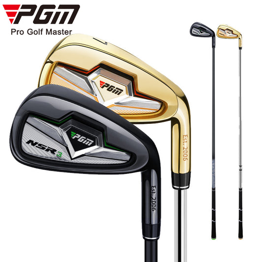 PGM Tig033 NSR III Professional Men Stainless Steel Graphite Head Black Gold Golf Iron
