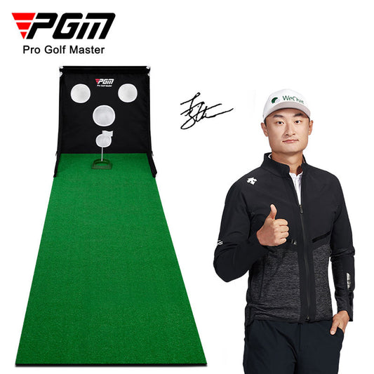 PGM TL033 portable big putting mat indoor chipping nylon putting mat