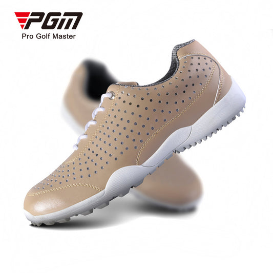 PGM XZ017 golf shoes men spikes oem breathable microfibre golf shoe