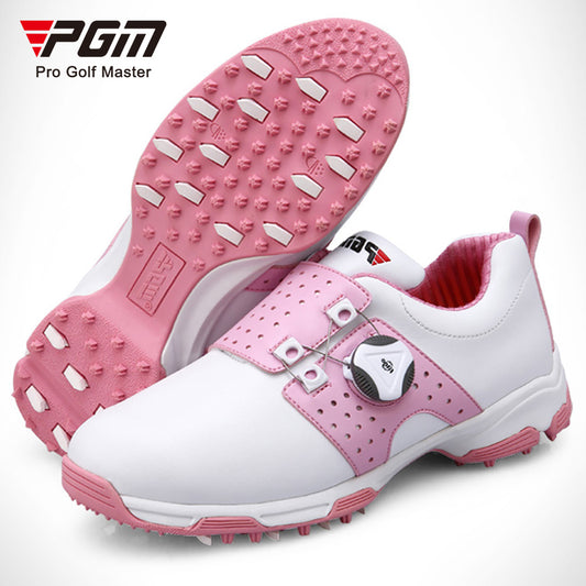 PGM XZ098 logo custom ladies golf shoes from China stylish golf shoes for women