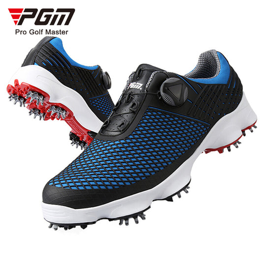 PGM XZ106 mens luxury golf shoes sneaker waterproof auto lacing golf shoes