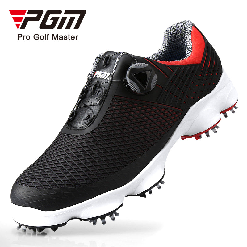 PGM XZ106 mens luxury golf shoes sneaker waterproof auto lacing golf shoes