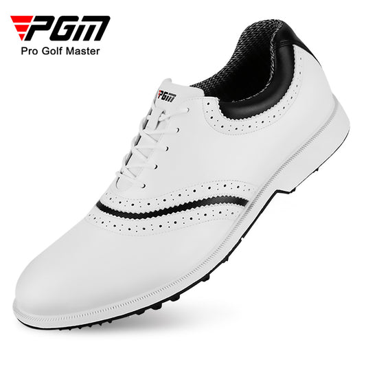 PGM XZ133 Men Microfibre PU Golf Shoes Waterproof Golf Shoes Fashion Comfortable Golf Shoes