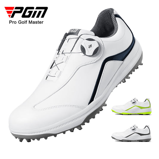 PGM XZ169 Auto Lacing Waterproof Microfiber Anti-slip Golf Shoes