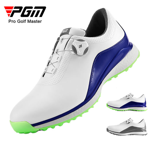 PGM XZ173 custom golf shoes spikes light weight mens golf shoes