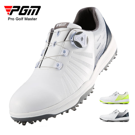 PGM XZ178 spikes men golf shoes waterproof white golf shoes for sale