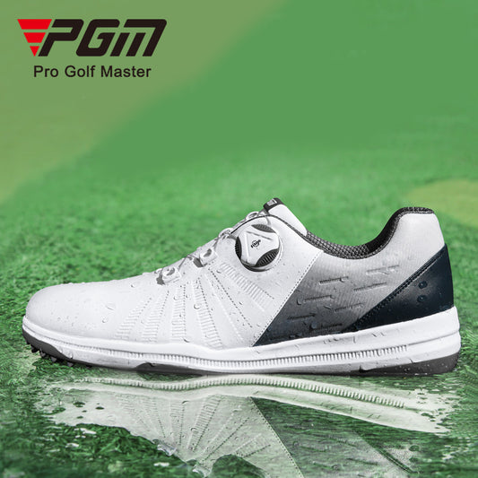 PGM XZ178 spikes men golf shoes waterproof white golf shoes for sale