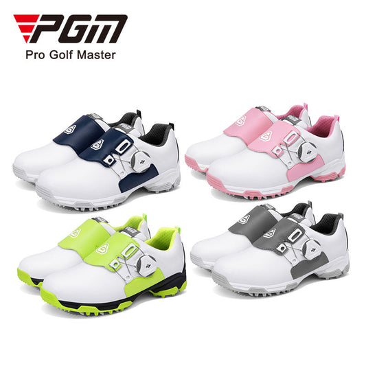 PGM XZ211 new style kids golf shoes non slip waterproof golf shoes