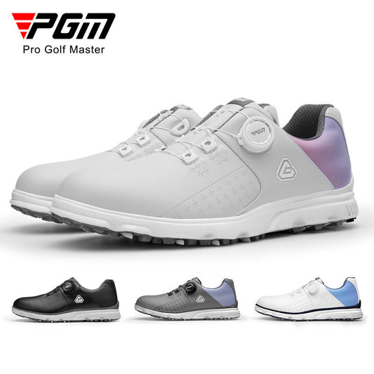 PGM XZ232 male luxury waterproof rubber practice golf shoes for men