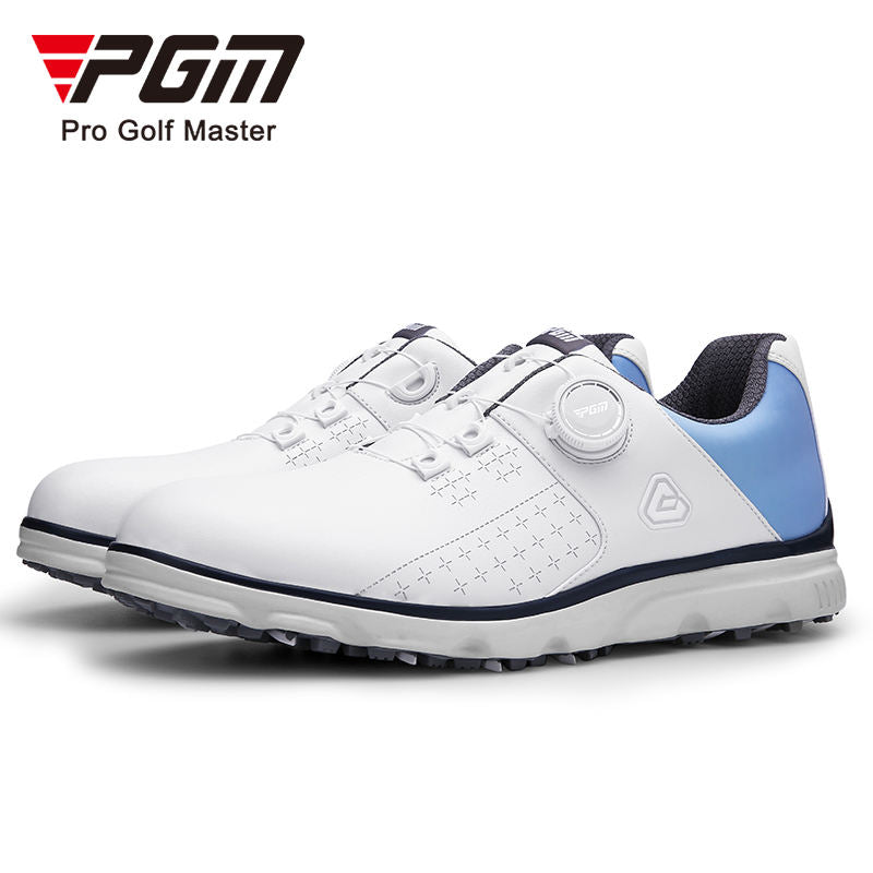PGM XZ232 male luxury waterproof rubber practice golf shoes for men