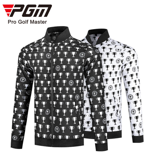 PGM YF426 soft shell golf jacket men outdoor windproof lightweight casual golf jacket