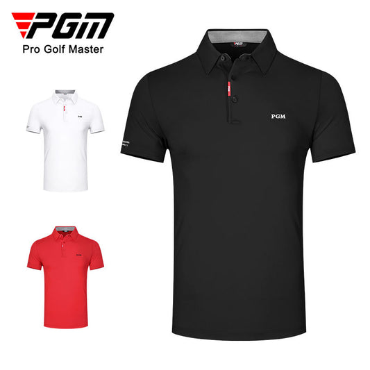 PGM YF463 custom logo golf performance polo shirts men cool golf polo