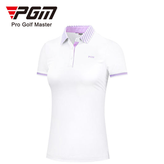 PGM YF468 custom logo golf performance polo shirts golf wear polo shirts for ladies