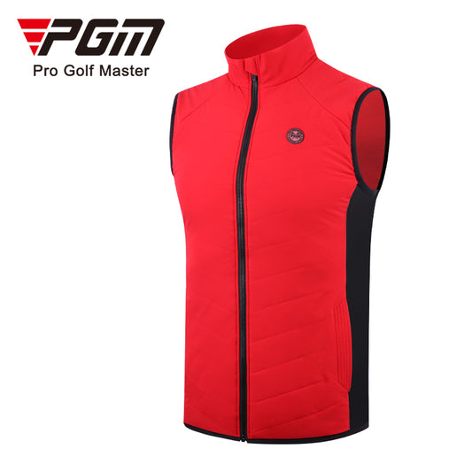 PGM YF473 heated golf vest men custom full zip golf vest jacket