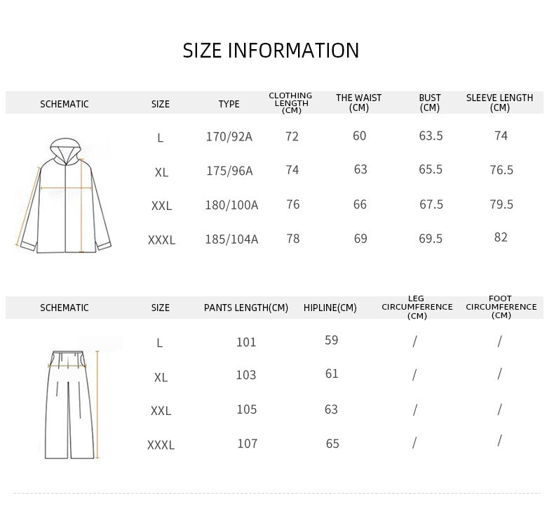 PGM YF482 golf men's raincoat manufacturer waterproof golf rain coat