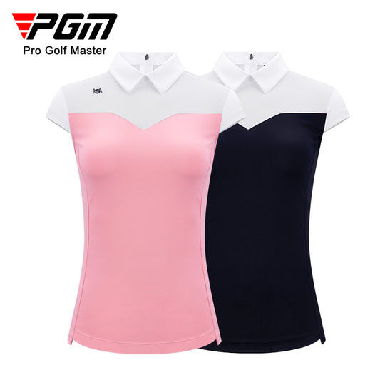 PGM YF484 golf clothing manufacturing wholesale womens short sleeve golf polo