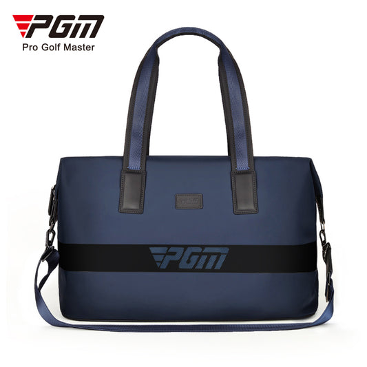 PGM YWB028 custom logo blue boston bags oem golf shoe bag nylon golf boston bag