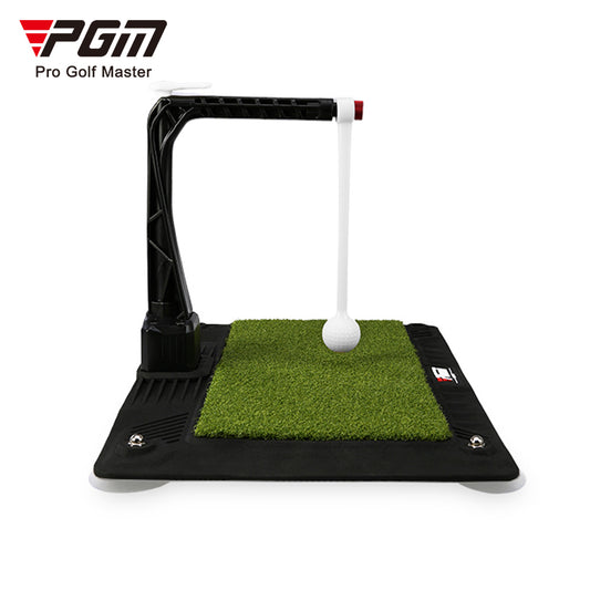PGM HL007 adjustable height golf trainer swing mat practice aid indoor golf swing trainer