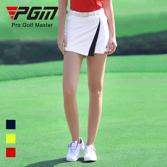 PGM QZ053 elegant golf teen shirts sexy women golf skirt