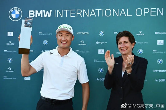 Good news | PGM brand spokesperson Li Haotong won the BMW International Open Championship!