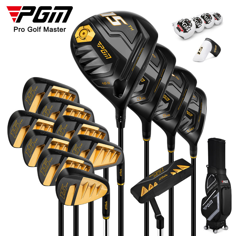 PGM 15TH MTG039 19pcs luxury golf set mens complete branded right hand golf clubs complete set