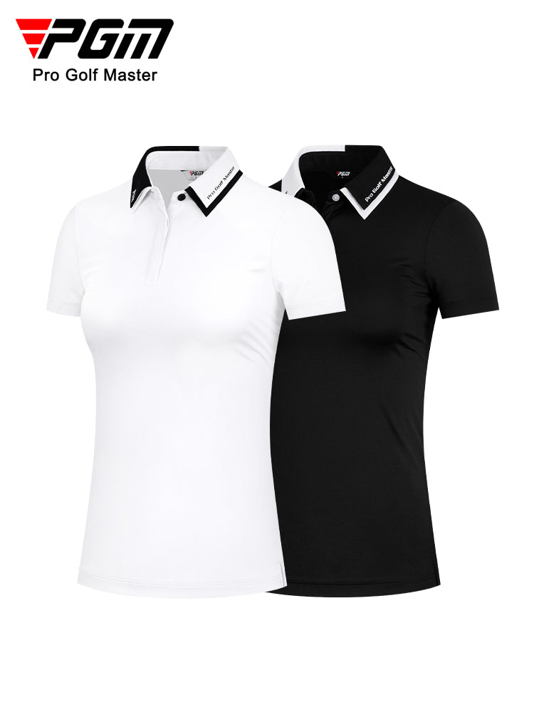 PGM YF472 Lady Custom Premium Golf Polo T Shirts Spandex High Quality ...