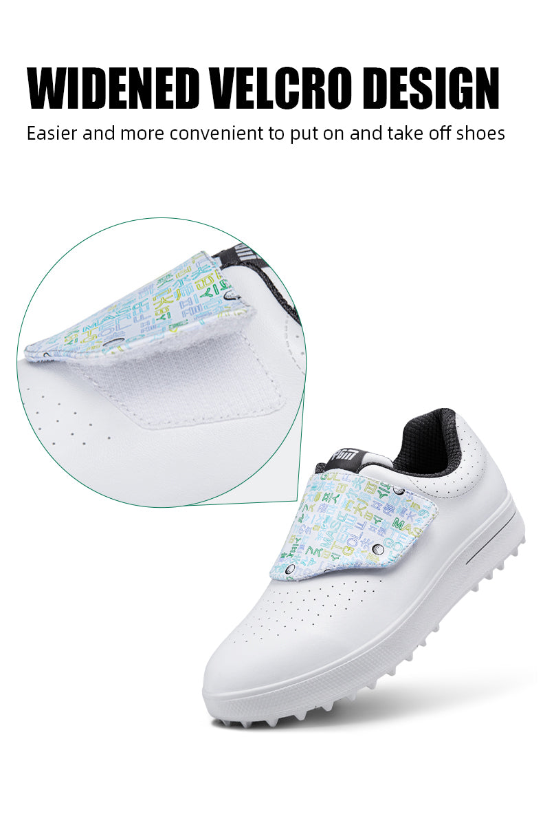 PGM XZ250 kids golf non slip shoes korean style waterproof formal golf shoes