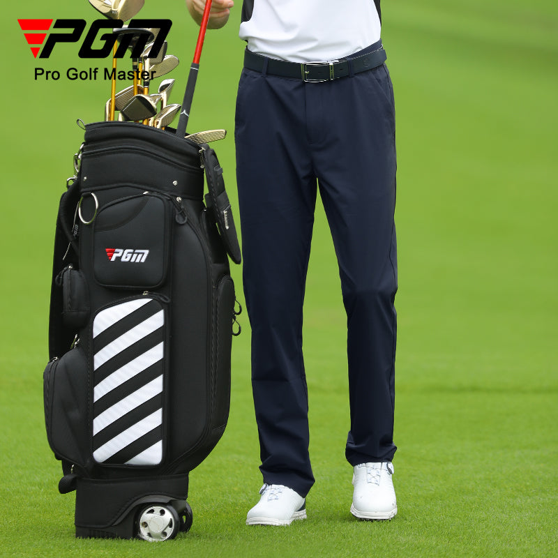 PGM KUZ131 custom polyester golf pants men stretch mesh breathable golf pants
