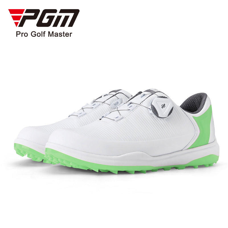 PGM XZ192 women locking non slip golf shoe waterproof lightweight golf shoes