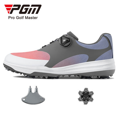 PGM XZ200 summer classic golf shoes oem men spike waterproof golf shoes