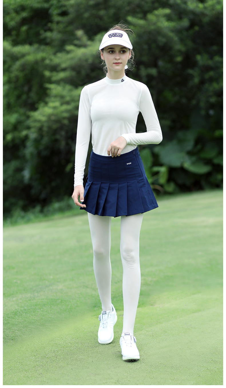 ladies white golf top